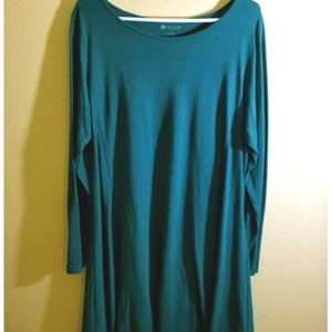 Green Dress Christmas Long Sleeves Short